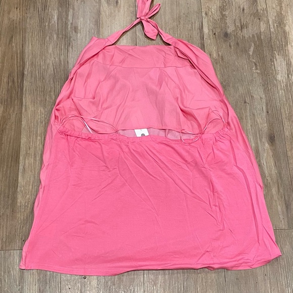 Dolan Left Coast-DOLAN Cowl Neck Halter Top-Women's Size: XL-Color: Pink-NEW!! - Picture 8 of 16